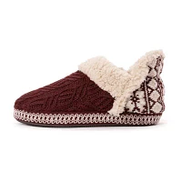 Muk Luks Magdalena Bootie Womens Slip-On Slippers