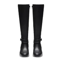 Clarks Womens Emily Dream Block Heel Riding Boots