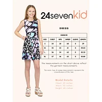 24sevenkid Big Girls Sleeveless A-Line Dress