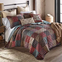 Donna Sharp Appalachia Plaid 3-pc. Hypoallergenic Quilt Set