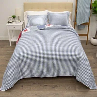 Donna Sharp Star And Stripe Hypoallergenic Quilt Set