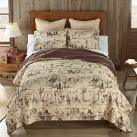 Donna Sharp Cowboy Hypoallergenic Quilt Set