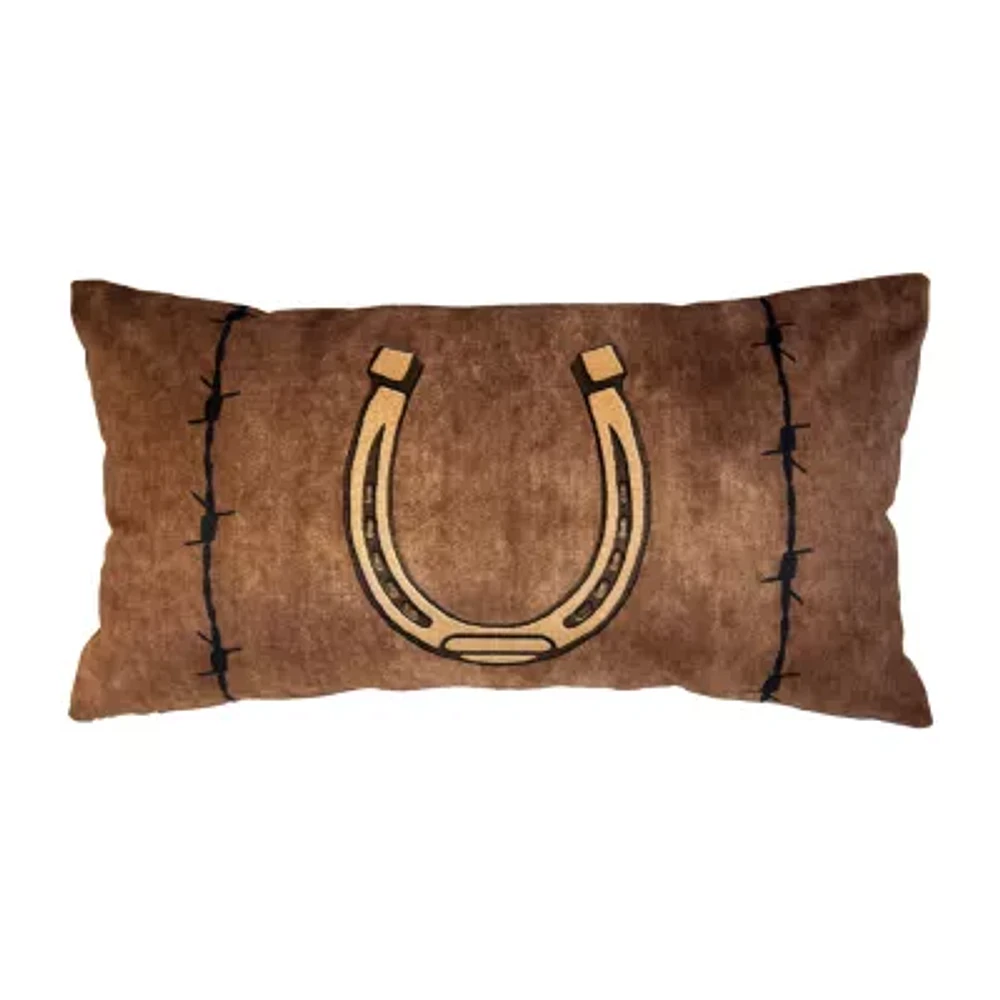 Donna Sharp Cowboy Multi-Pack Rectangular Square Throw Pillow