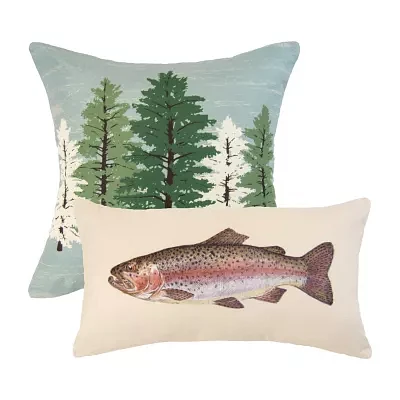 Your Lifestyle By Donna Sharp Montana Forest 2-pc. Square Throw Pillows