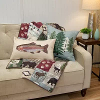 Your Lifestyle By Donna Sharp Montana Forest Square Throw Pillow