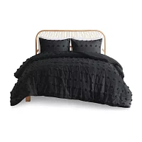 Intelligent Design Vera Clip Jacquard Comforter Set With Sham