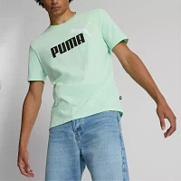 PUMA Mens Crew Neck Short Sleeve T-Shirt