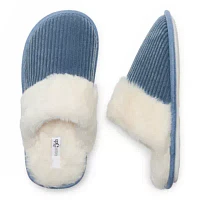 east 5th Ribbed Mule Womens Slip-On Slippers