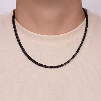 Stainless Steel Solid Wheat Chain Necklace