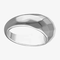 Womens Sterling Silver Cocktail Ring