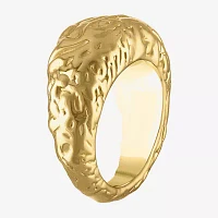 Womens 14K Gold Over Silver Cocktail Ring