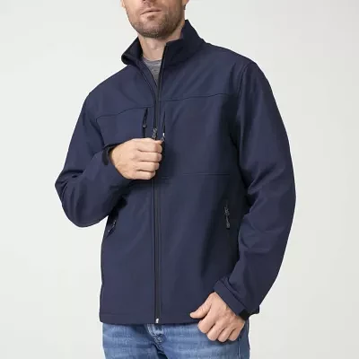 Free Country Mens Lined Water Resistant Lightweight Softshell Jacket