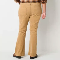 a.n.a Womens High Rise Flare Corduroy Pant