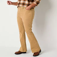 a.n.a Womens High Rise Flare Corduroy Pant