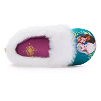 Disney Collection Girls Frozen Slip-On Slippers