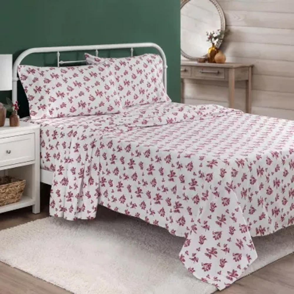 Martha Stewart Cotton Flannel Sheet Set, JCPenney Exclusive