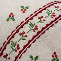 Martha Stewart Holly Berry Lumbar Pillow