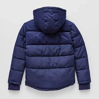 Thereabouts Little & Big Boys Water Resistant Heavyweight Puffer Jacket