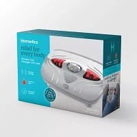 HoMedics Vibration Foot Massager With Soothing Heat Massager