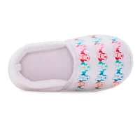 Disney Collection Girls Minnie Mouse Slip-On Slippers