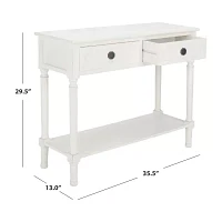 Allura 2-Drawer Console Table