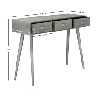 Albus Storage 3-Drawer Console Table