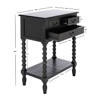 Athena 3-Drawer Storage Console Table