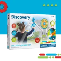 Discovery Kids Bullseye Outdoor Archery Set with LED Target