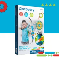 Discovery Kids Bullseye Outdoor Archery Set with LED Target