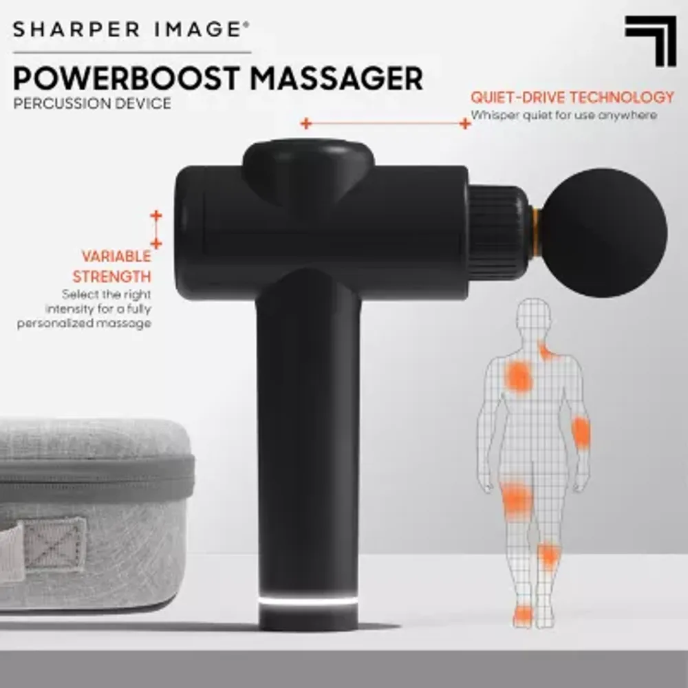 Sharper Image Powerboost Deep Tissue Percussion Massager