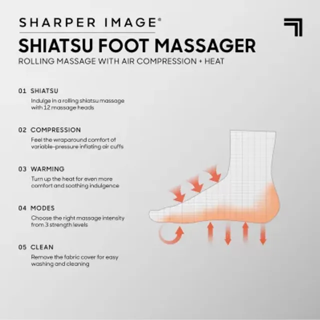 Sharper Image Eggshape Foot Massager