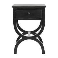 Maxine 1 Drawer Storage End Table