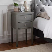 Toby 2 Drawer Storage End Table