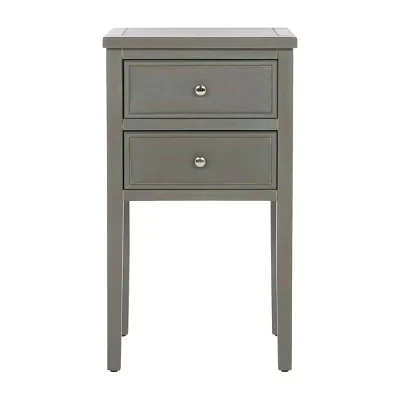 Toby 2 Drawer Storage End Table