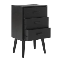 Pomona 3 Drawer Storage End Table