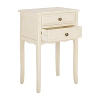 Lori 2-Drawer Storage End Table