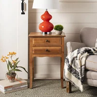 Lori Storage 2-Drawer End Table