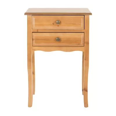 Lori Storage 2-Drawer End Table