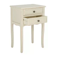 Lori Storage 2-Drawer End Table