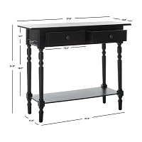 Rosemary 2-Drawer Storage Console Table