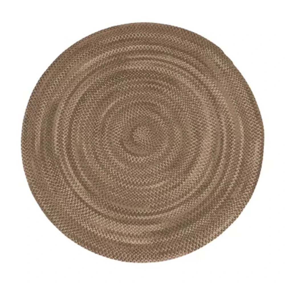 Colonial Mills® Greenbrier Reversible Braided Wool Round Rug