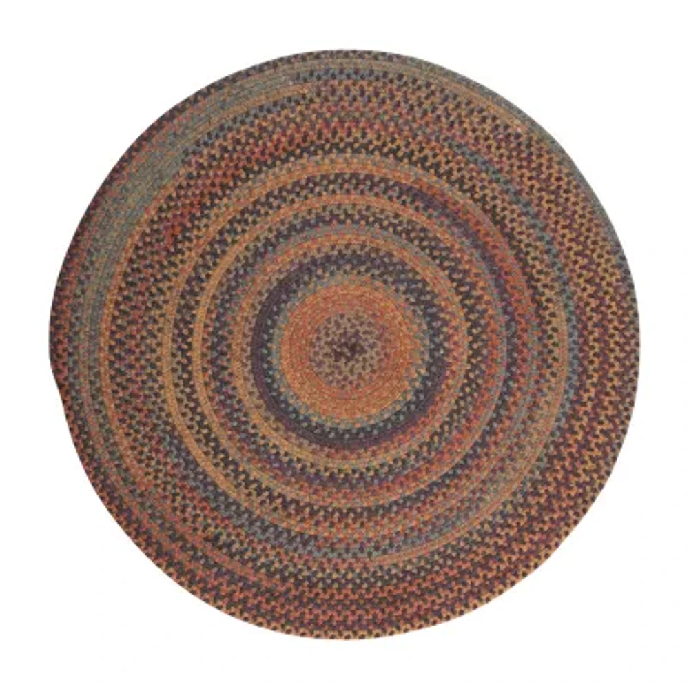 Colonial Mills® Greenbrier Reversible Braided Wool Round Rug