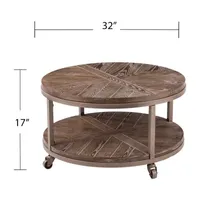 Kyanix Urban Round Coffee Table