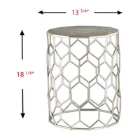 Lawsall Metal Accent Table