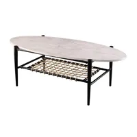 Holly & Martin Relckin Faux Marble Coffee Table