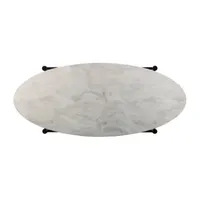 Holly & Martin Relckin Faux Marble Coffee Table
