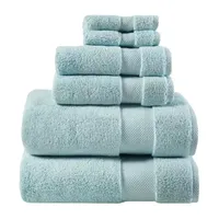 Madison Park Signature Splendor 6-pc. Solid Bath Towel Set