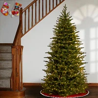 National Tree Co. Nordice Spruce Slim 7 1/2 Foot Pre-Lit Spruce Christmas Tree