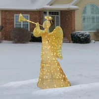 National Tree Co. Trumpeting Angel Christmas Yard Art