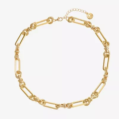 Liz Claiborne 17 Inch Link Collar Necklace